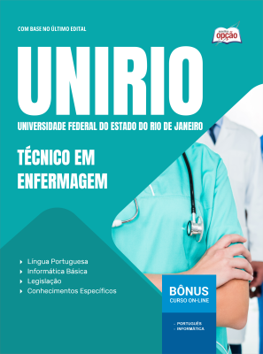 Apostila UNIRIO 2025 - Técnico em Enfermagem